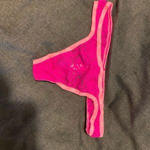 Victoria’s Secret PINK thong panty.
